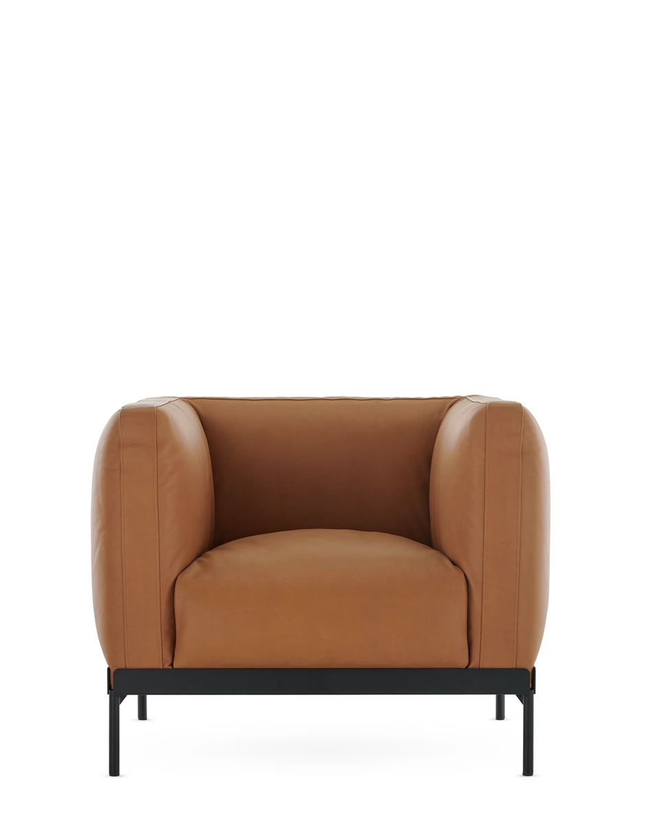 ASIA LEATHER ARMCHAIR