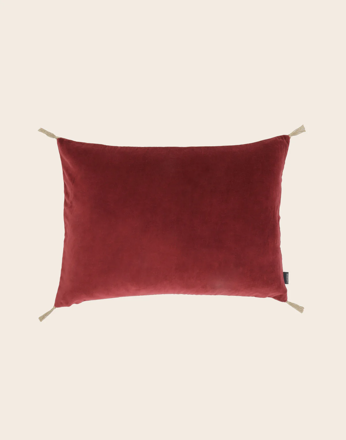 Housse de coussin Velours lavé 50x70