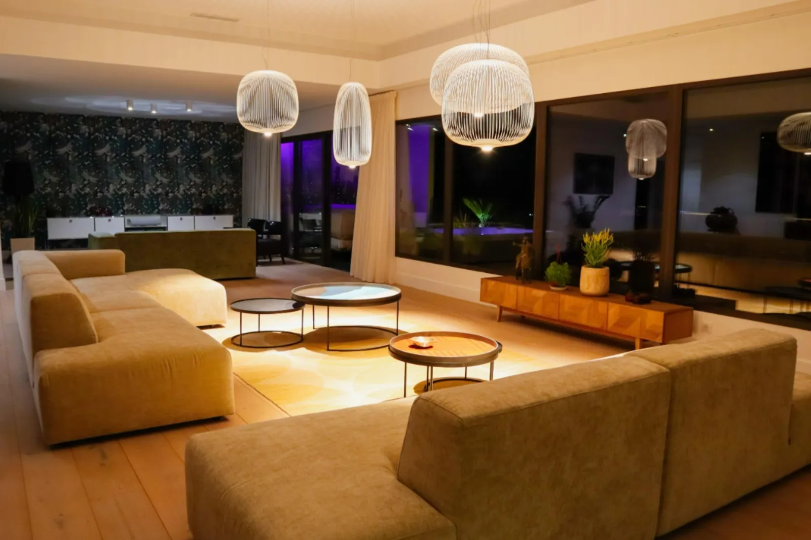 Location appartement - Salon avec canapé